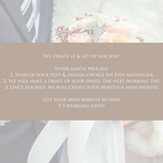 Load image into Gallery viewer, Digital Wedding Invitation &amp; RSVP - Mini Wedding Website - Tropical - Modern - Personalised Electronic Mobile Invite-WWS-003
