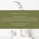 Load image into Gallery viewer, Digital Wedding Invitation &amp; RSVP - Mini Wedding Website - Tropical - Modern - Personalised Electronic Mobile Invite-WWS-008
