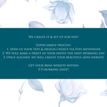 Load image into Gallery viewer, Digital Wedding Invitation &amp; RSVP - Mini Wedding Website - Tropical - Modern - Personalised Electronic Mobile Invite-WWS-006
