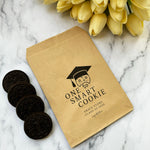 Load image into Gallery viewer, One Smart Cookie Craft Bag - Craft Favor Cookie Bag, Graduation Favor Bag, Class of 2024 Favor Bag, Cookie Bag - BAG-004
