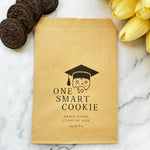 Load image into Gallery viewer, One Smart Cookie Craft Bag - Craft Favor Cookie Bag, Graduation Favor Bag, Class of 2024 Favor Bag, Cookie Bag - BAG-004
